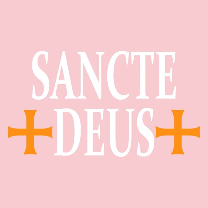 Croix Sancte Deus Conception Religieuse