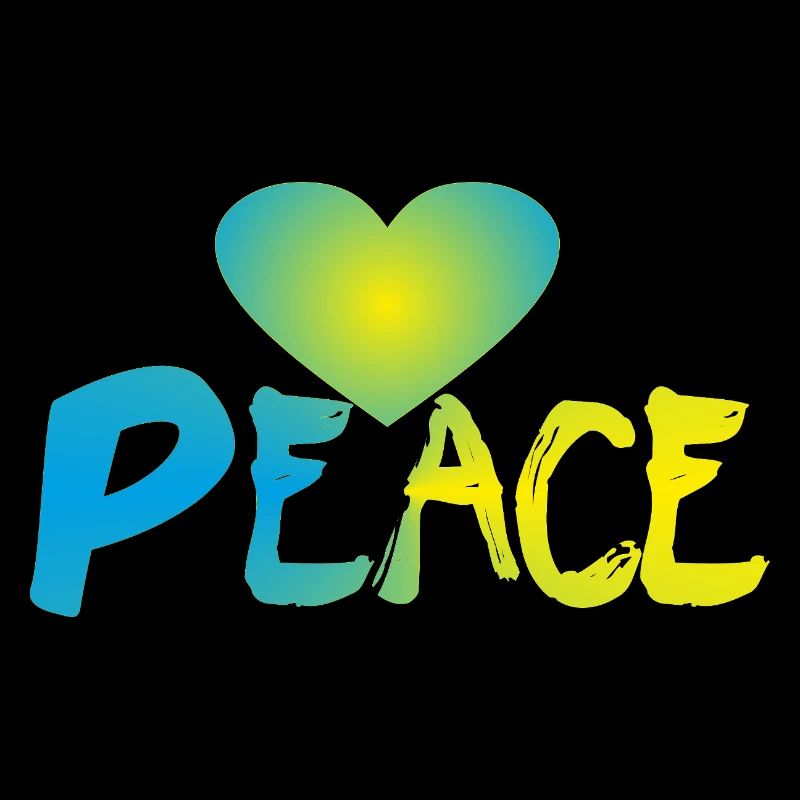 Peace Heart Peace Peace Sign