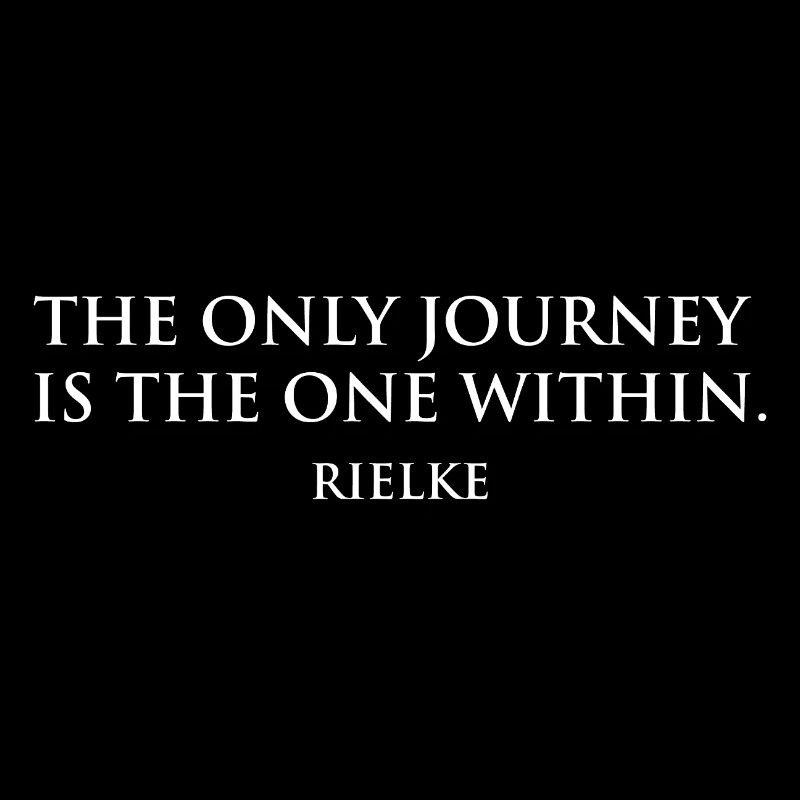 T-shirt de citation de motivation Inner Journey