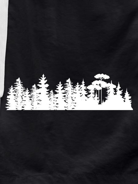 Forest Landscape Silhouettes Design