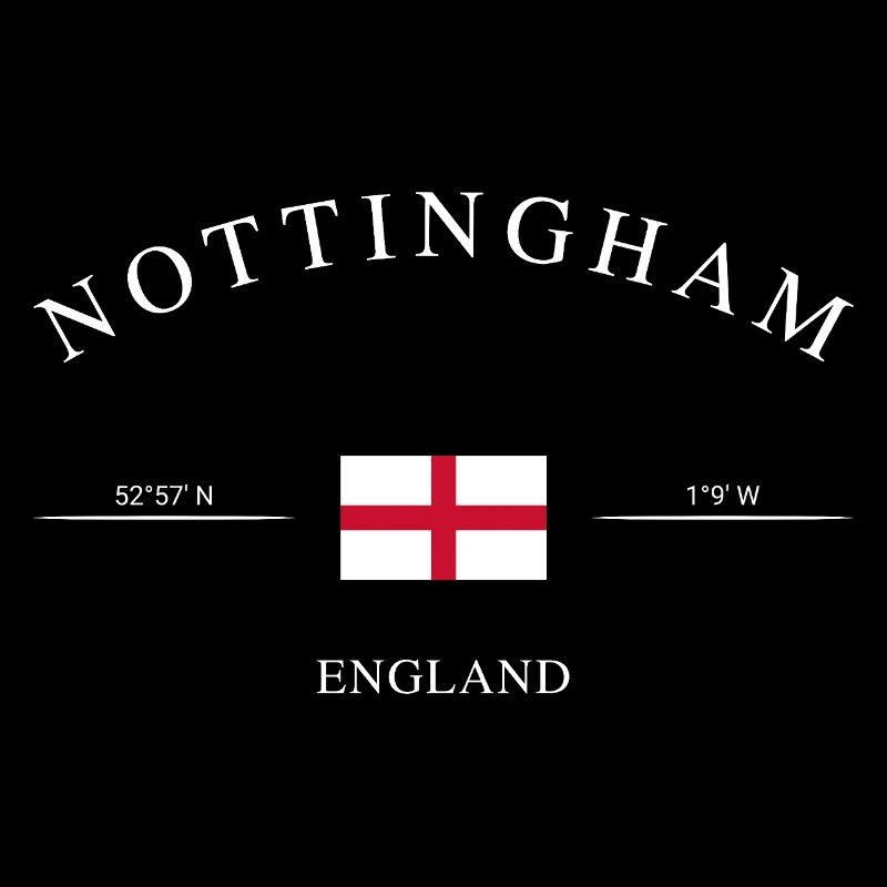 Nottingham, Angleterre – Souvenir et cadeau de Noël