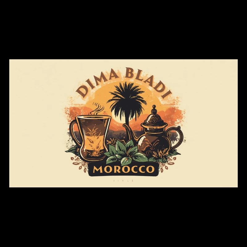 Vintage Moroccan Lounge Café