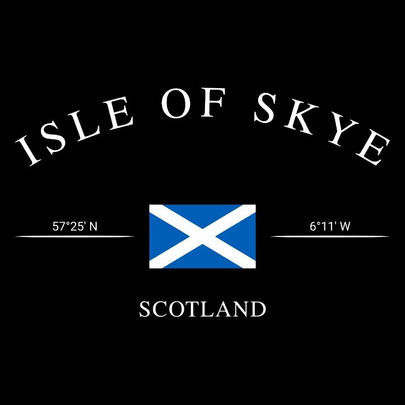 Souvenirs et cadeaux de vacances de l'île de Skye en Écosse