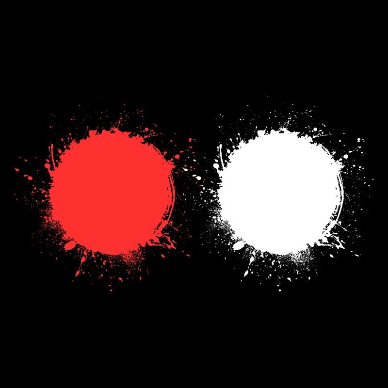 rouge blanc