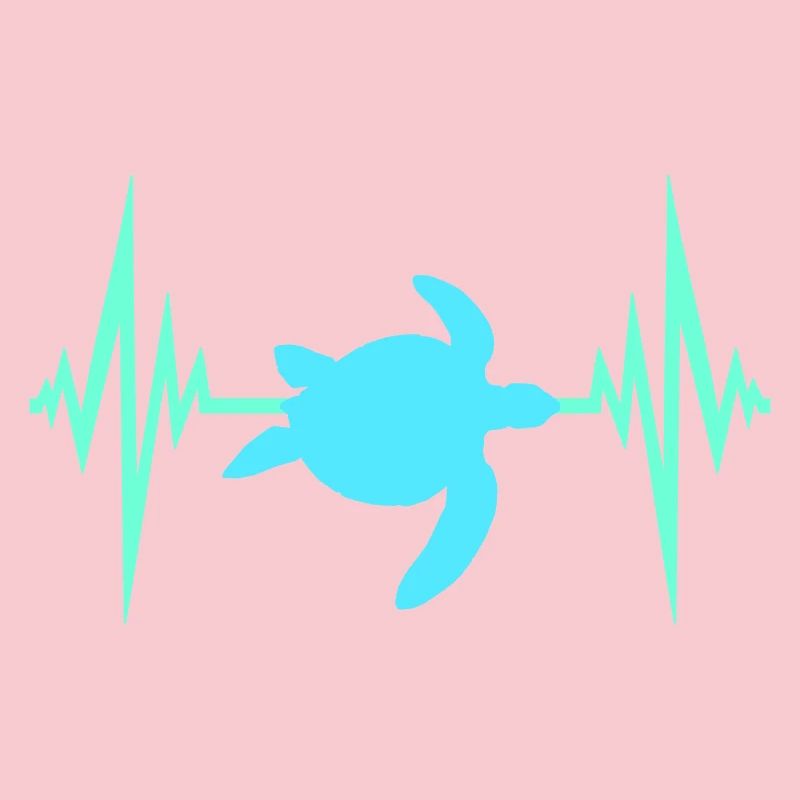 Water Turtle Pulse Heartbeat Frequency ECG Fun