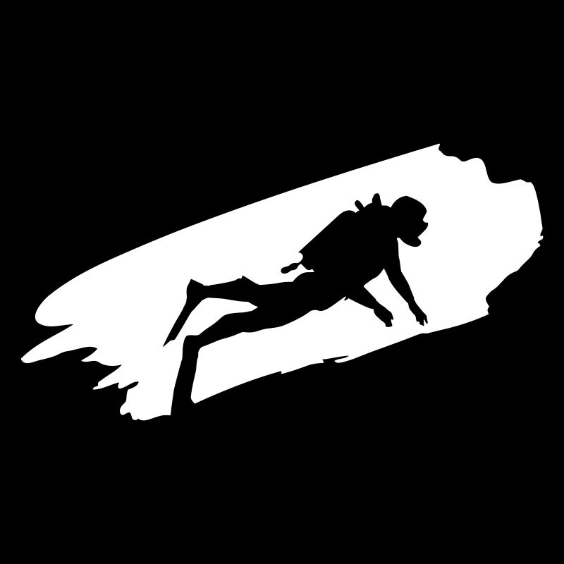 Divers diving underwater