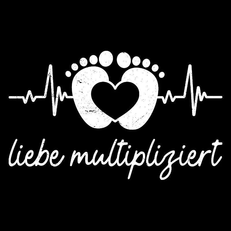 Werdende Mutter LIEBE MULTIPLIZIERT Lustiges