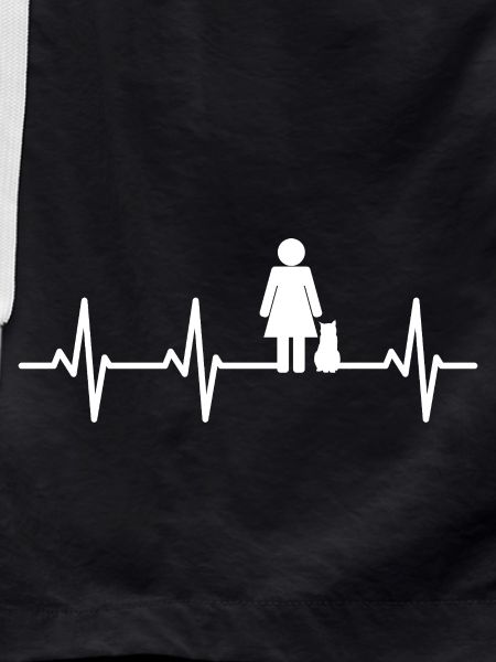 Cat Mom Cardiogram