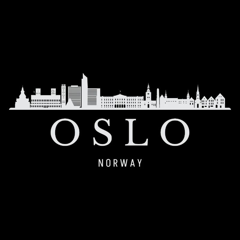 Oslo Skyline, Oslo Norway