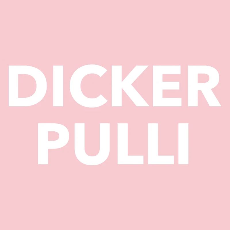 Dicker Pulli Kontrast Typo