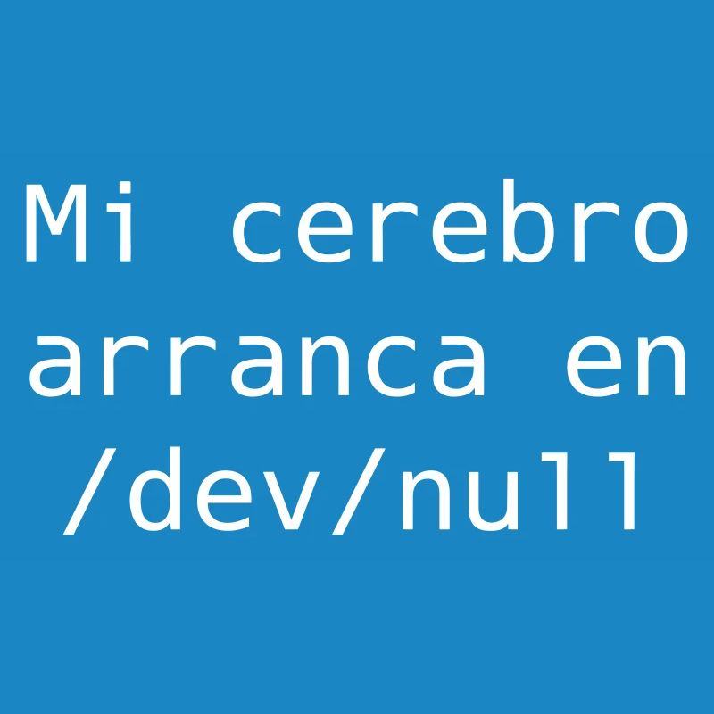 Mein Gehirn beginnt in /dev /null