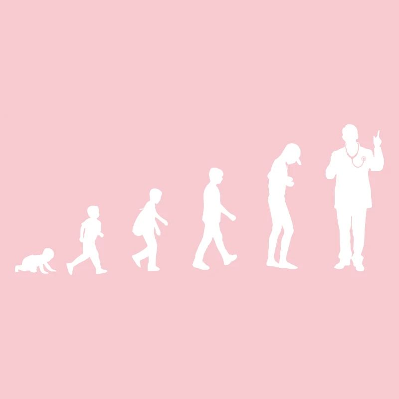 Evolution from baby to doctor
