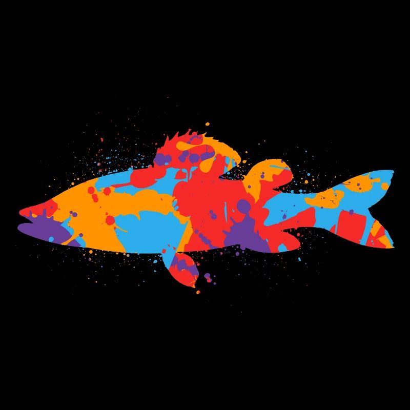 Coloré Zander Angler Design Zander Pêche Pêche