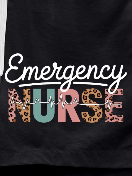 Emergency Nurse Leopard Print