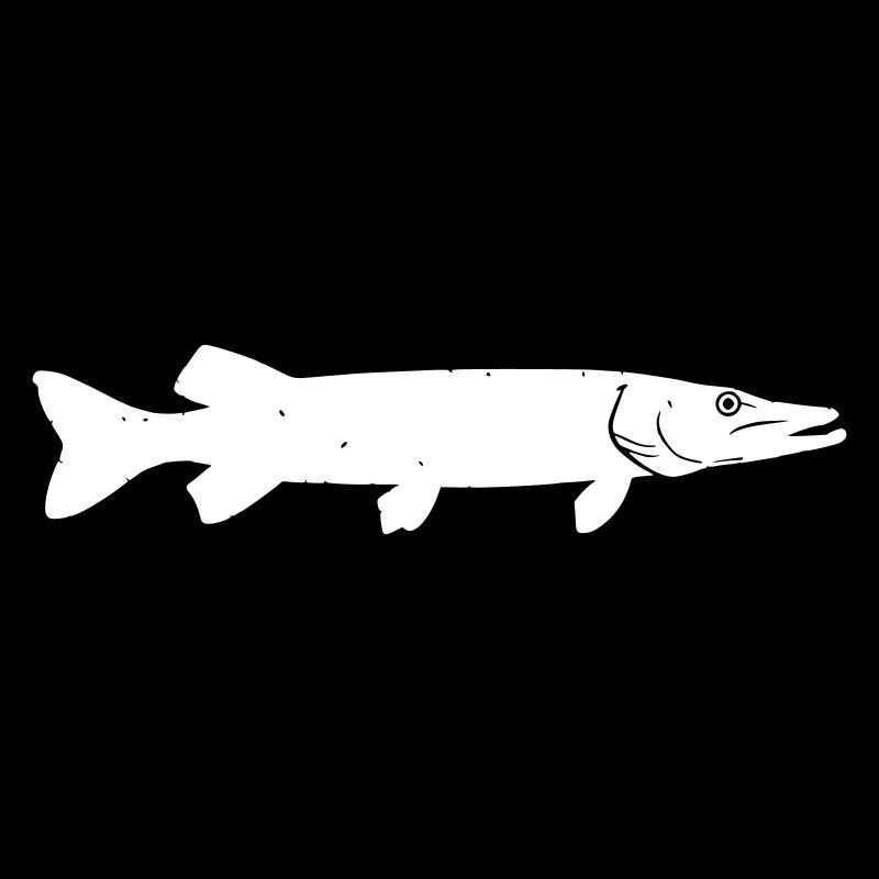 Hecht-Attacke: Kraftvolles Raubfisch-Design