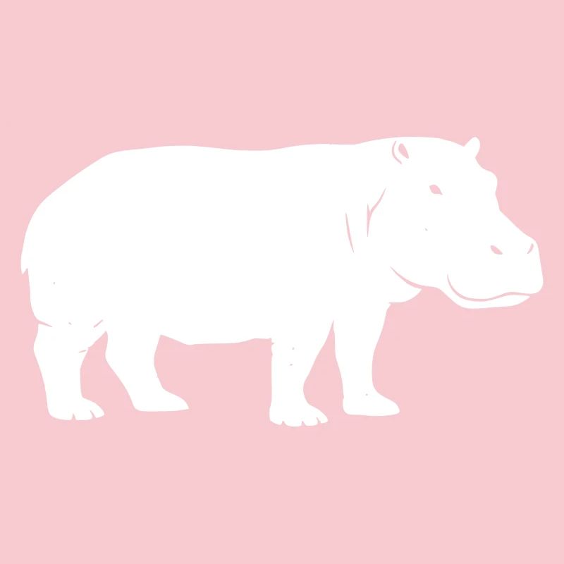 Hippo Silhouette Africa Vector