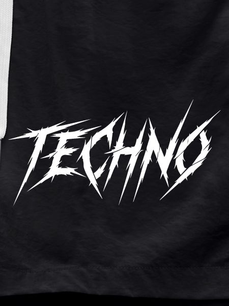 Techno Prong Font Graphic