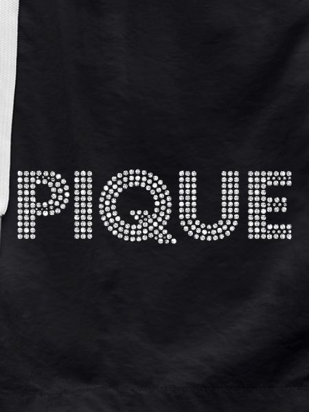 Dot-Piqué lettering