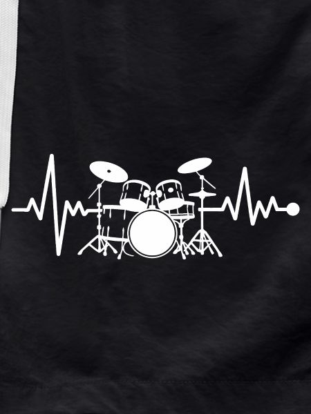 Heartbeat Drumset Art