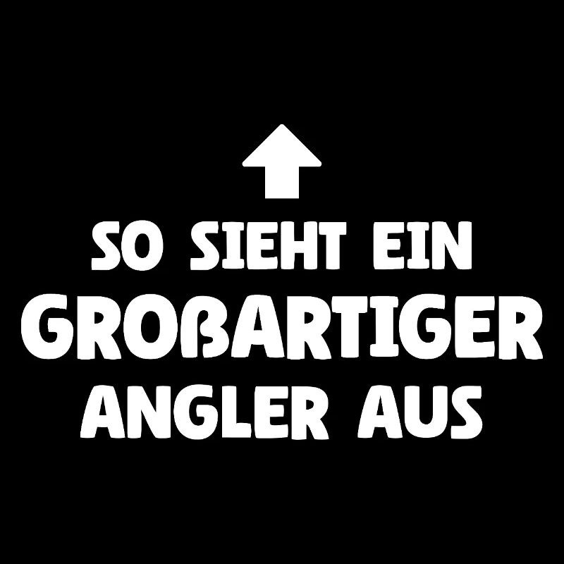 So sieht ein großartiger Angler aus