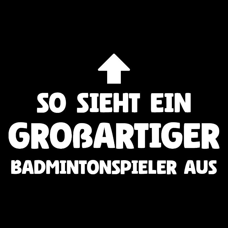 So sieht ein großartiger Badmintonspieler aus