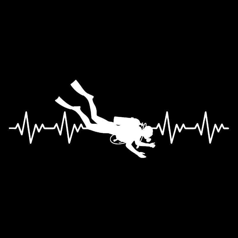 Diver Diver Diving ECG Heartbeat