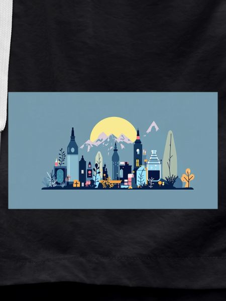 Sun City Skyline Illustration