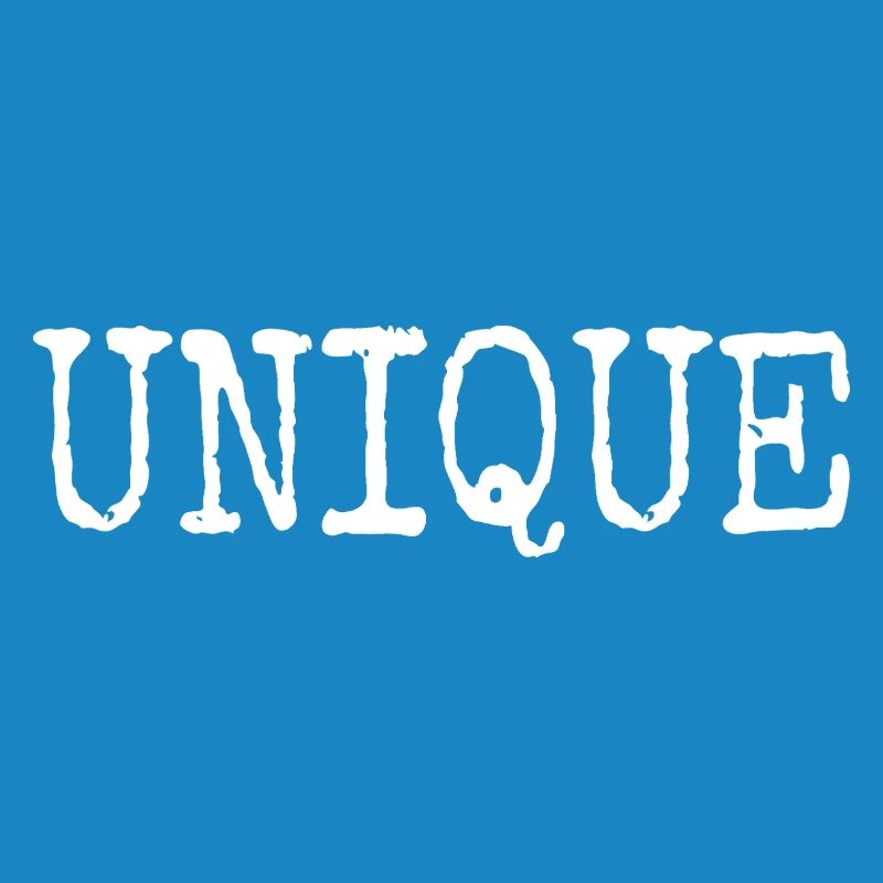 Unique Einzigartig Unikat Selbstwert Einzig Artig