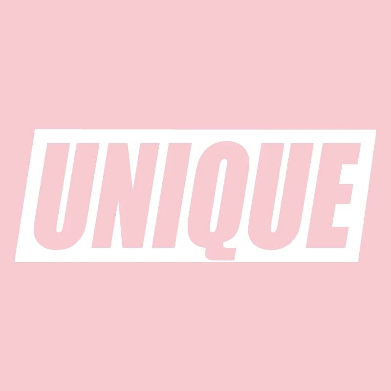 unique, unique, unique valeur de soi unique