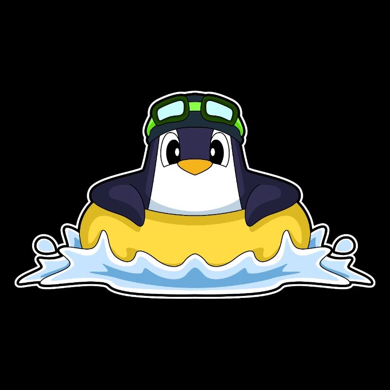 Été de la piscine Penguin