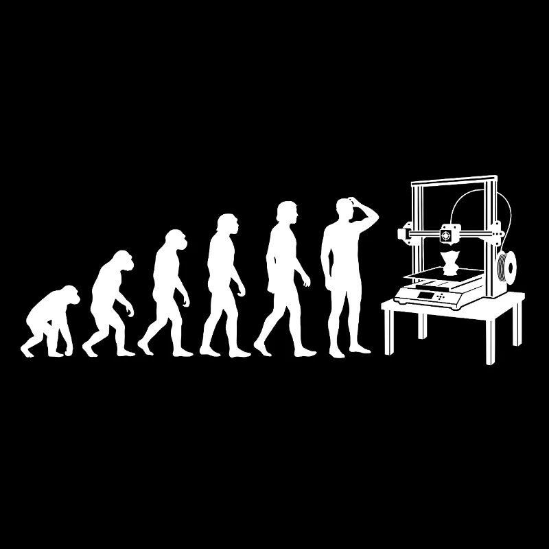 3D Druck Evolution – Vom Affen zum Maker