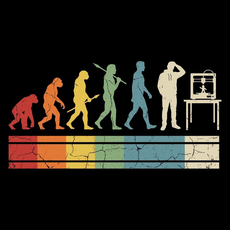 3D Druck Evolution – Vintage Maker Design