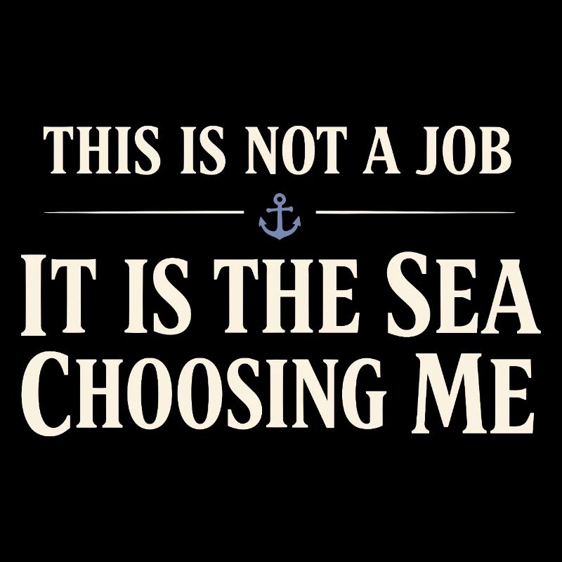 Seemannschaftsgeschenk Für Deckhand Ocean Work