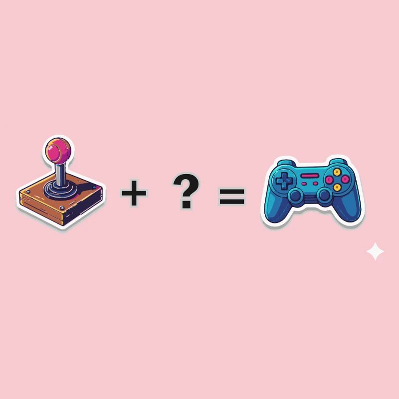 Retro joystick meets gamepad