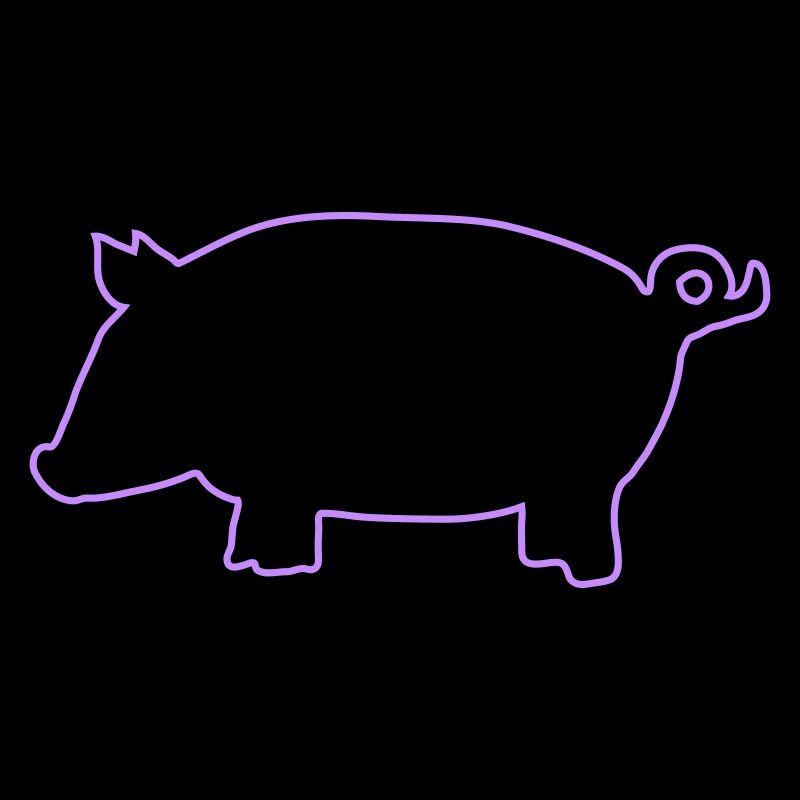 Silhouette de cochon