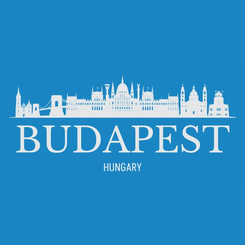 Budapester Skyline, Budapest, Ungarn