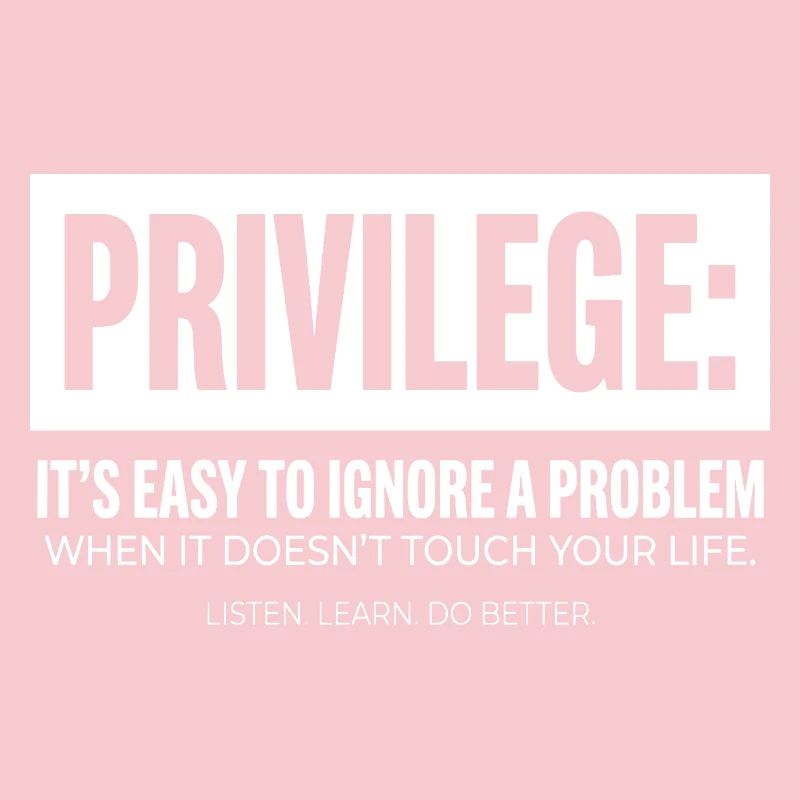 Privilege Statement Typography Text Motif