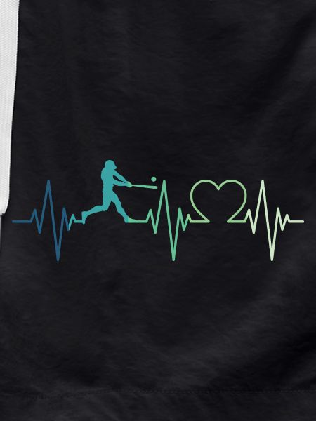 Baseball Baseball Heartbeat Baseball Player