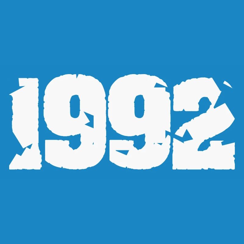 1992 Broken retro design