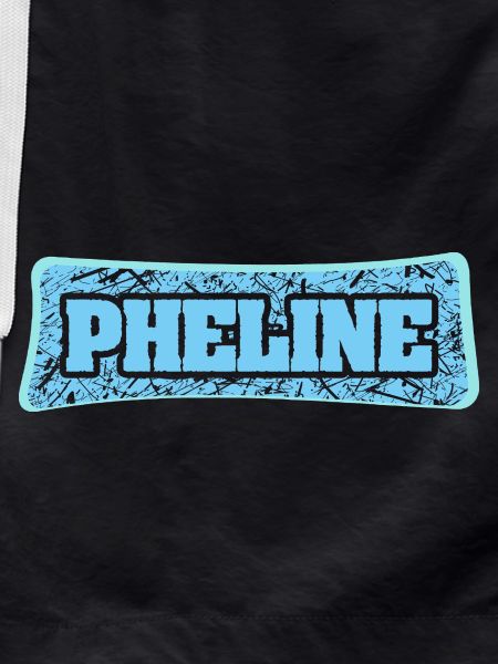 Phline Graffiti Font Blue