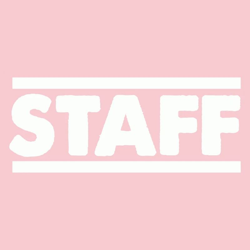 Staff Lettering Bold Contrast