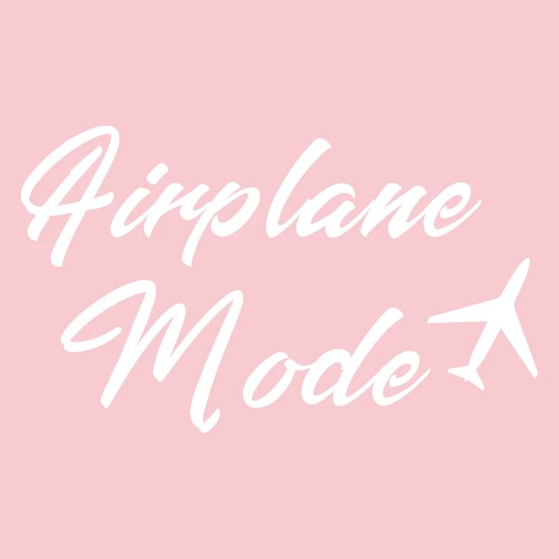 Mode avion activé Ne pas déranger l’esthétique
