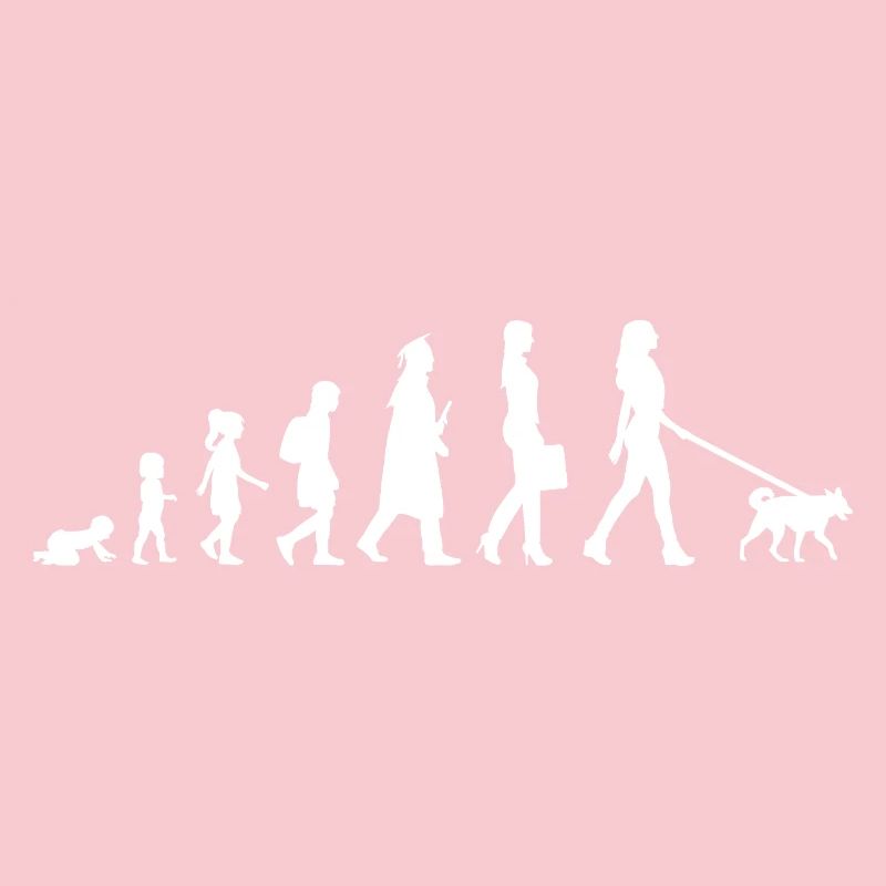 Evolution einer Hundehalterin