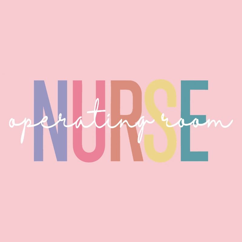 Nurse OR Gradient Letter Design