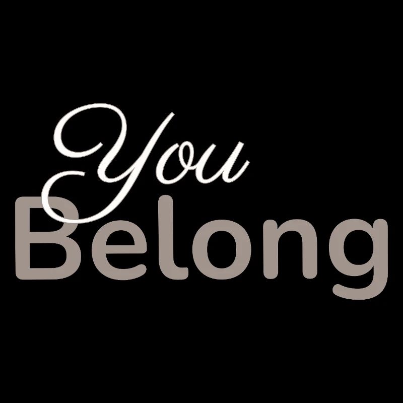 Vous appartenez Typographie Design Minimaliste Taupe