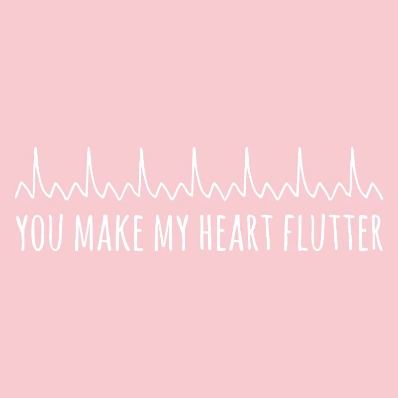 Heart Flutter Beat Tee