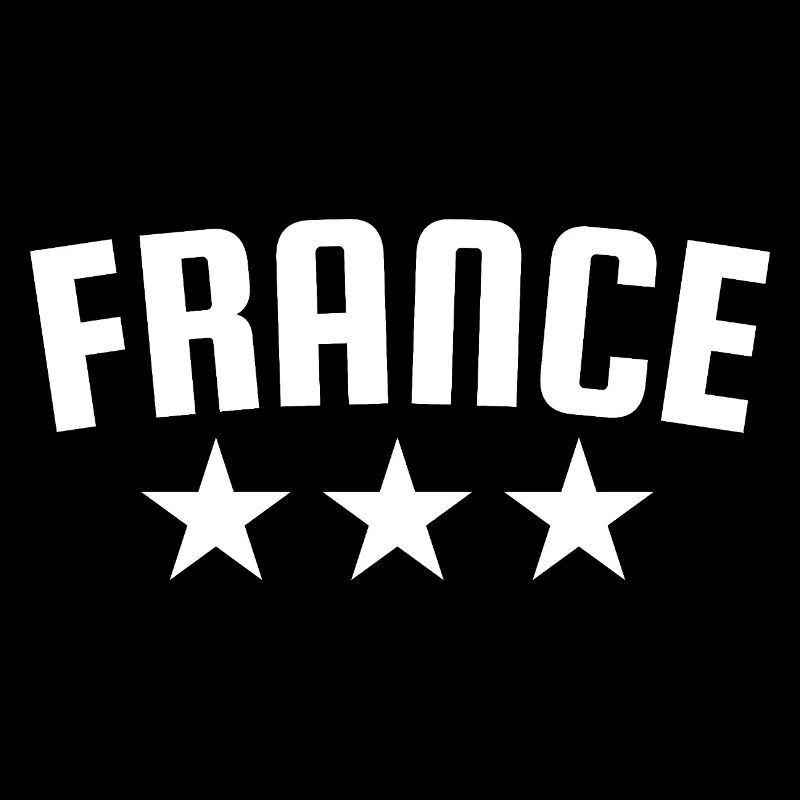 Frankreich 3 Sterne Design Weiss