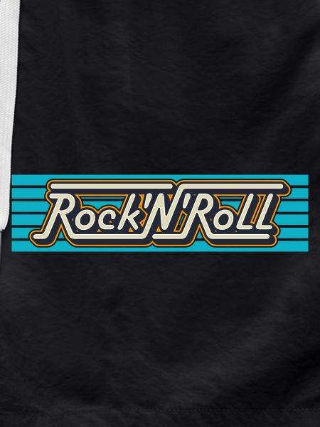 Rock'N'Roll Retro-Typografie-Logo