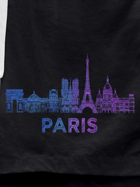 Paris Skyline Sketch