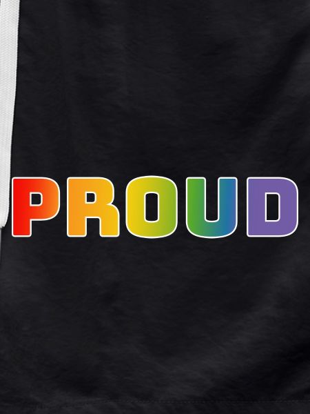 Rainbow proud white
